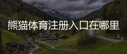 熊猫体育注册入口在哪里？新手一步步注册教程与账号安全须知