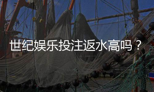 世纪娱乐投注返水高吗？深度解析其返水比例与玩家真实收益