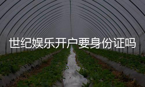 世纪娱乐开户要身份证吗？详解实名认证流程与注意事项