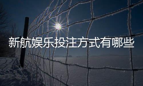 新航娱乐投注方式有哪些？详解主流玩法与技巧攻略