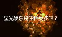 星光娱乐投注种类多吗？全面解析平台游戏选择与特色
