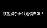 顺盈娱乐会泄露信息吗？深度解析平台安全性及隐私保护措施