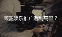 顺盈娱乐推广返利高吗？资深玩家揭秘真实返利比例与技巧