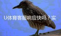 U体育客服响应快吗？实测体验告诉你答案