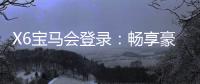 X6宝马会登录：畅享豪华电游盛宴与高额返水福利